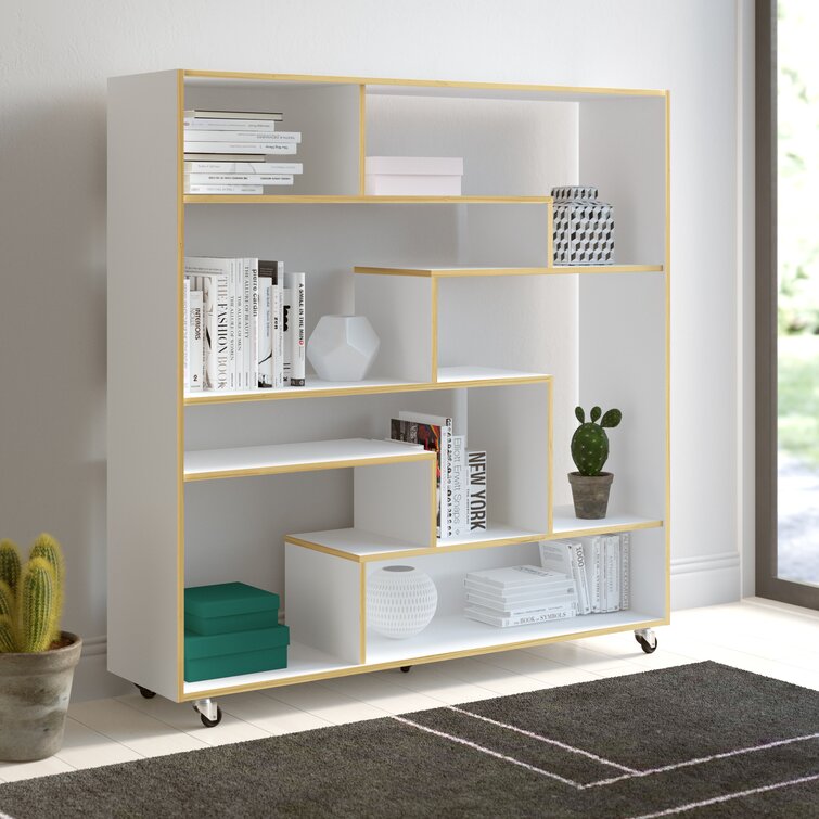 Wayfair deals gold bookcase